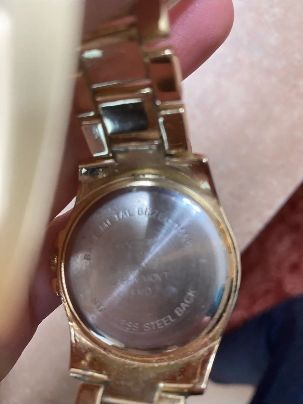Gold Leopard Print Bracelet Watch with Crystal Accents